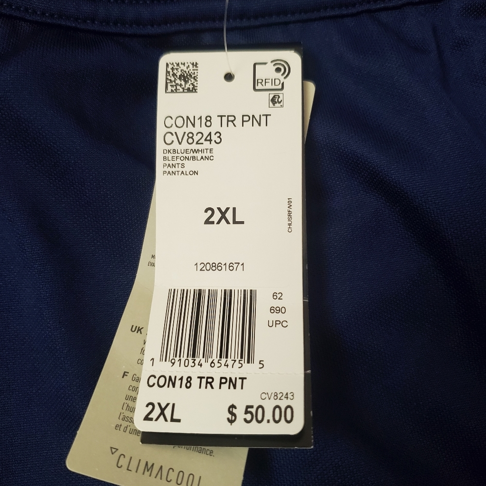 Adidas Tapered Fit Joggers - Picture 4 of 9